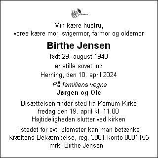 Birthe Jensen
